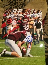 Randy Bullock AUTOGRAPHED Houston Texans Texas Aggies 8x10 Photo Holo E