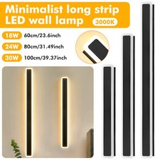 LED Wall Light Sconce Waterproof Outdoor Lamp Exterior Lights Long Strip Modern