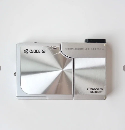 Finecam Sl400R Digital Camera Kyocera JAPAN | eBay
