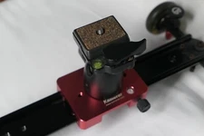 Kamerar Slider Dolly SD-1 with Skater dolly wheels and 360 degree ball head