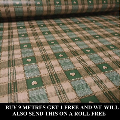 Grün Gingham Liebe Herz Quadratische Tischdecke Tisch Vinyl Wachstuch PVC Stoff