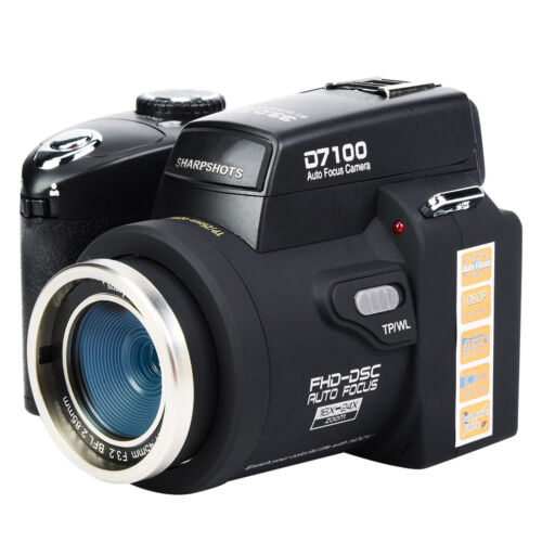 HD 33MP 3 LCD 24X ZOOM LED Digital Camera Photo Camcorder AGS - Foto 1 di 8