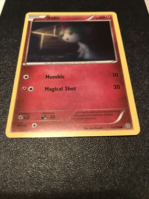 Pokemon Card Free Shipping (CA) Ralts 52/98 | eBay