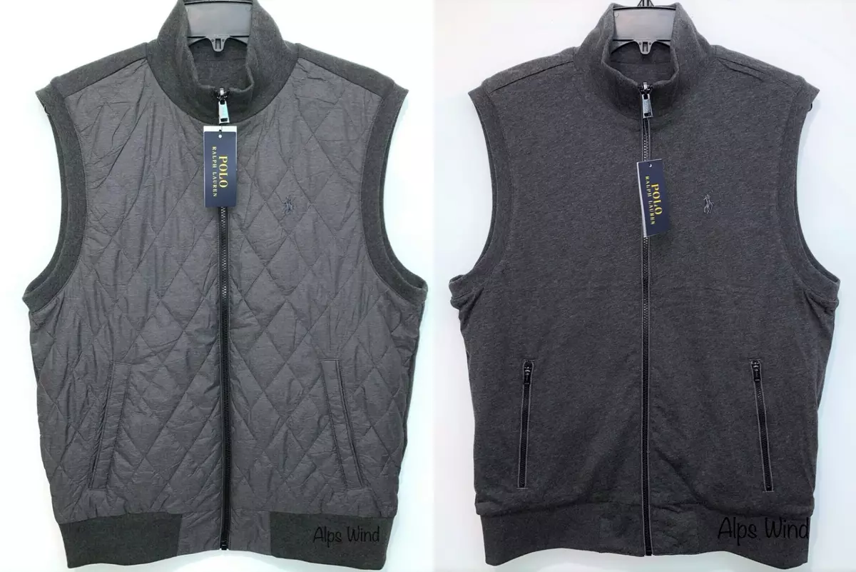 Ralph lauren hotsell grey gilet