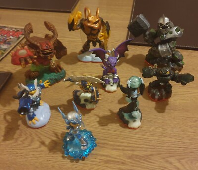 Skylanders Gaint Figuren x9. Gebraucht. PS3 PS4 Wii XBOX Multiplattform sehr guter Zustand.
