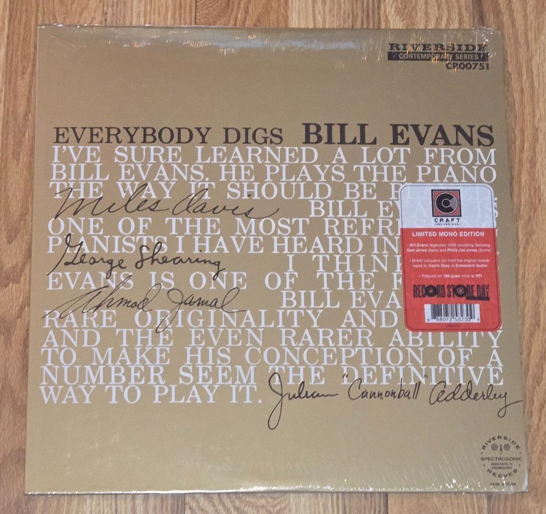 RSD Mono 新品 Everybody Digs Bill Evans EVANS,BILL - Everybody Digs Bill Evans - Amazon.com Music