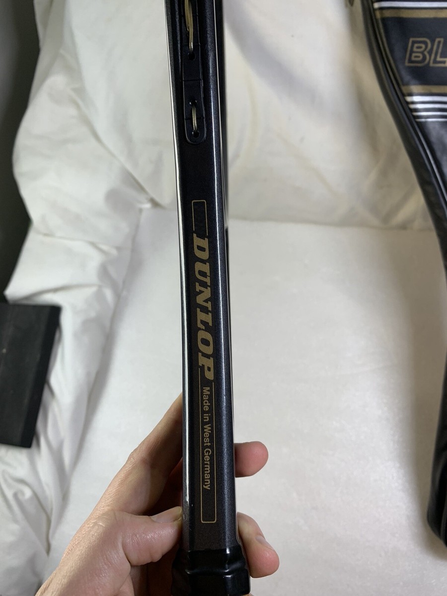 Raquete De Tênis Dunlop Black Max Graphite Class Bom Estado | MercadoLivre