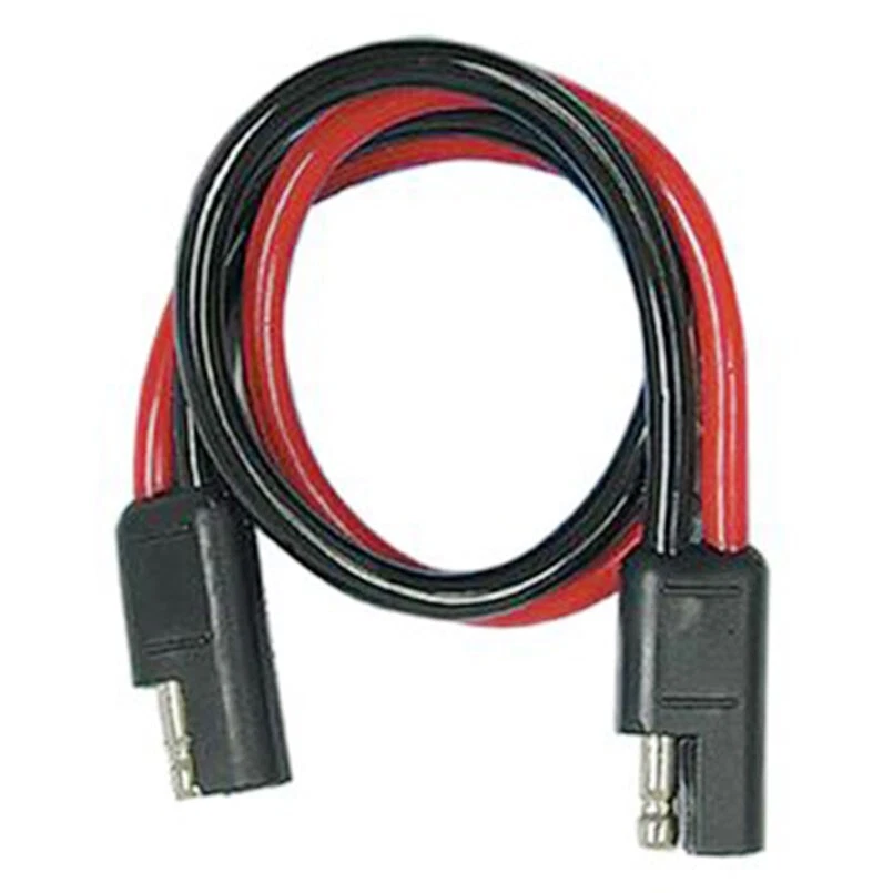 5 pack 12" 10 Gauge 2 Pin Quick Disconnect Audiopipe Polarized Wire Harness - Image 4 of 4