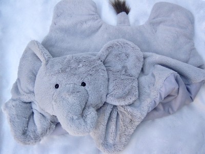 elephant plush play mat