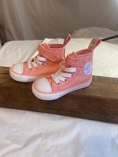 GIrls Converse Chuck Taylor All Star 1V Hi Shimmer Infant/Toddler Shoes-Size 5