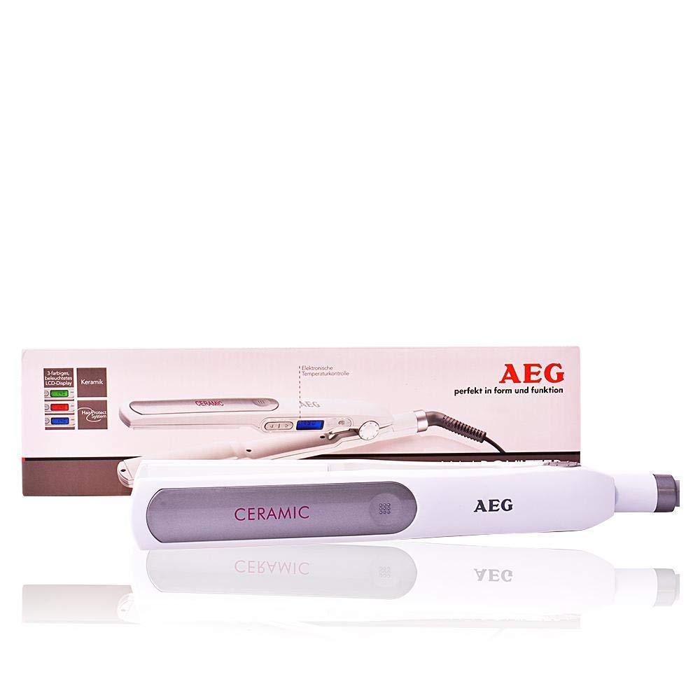 Piastra Lisciante AEG HC 5585 Bianca LCD - Styling Delicato e Sicuro