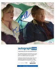 Kirsten Dunst & Jesse Plemons "Fargo" AUTOGRAPHS Signed 8x10 Photo ACOA