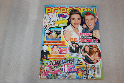 Popcorn 10/2012 Selena Gomez, Viktoria Justice, The Wanted, Rihanna, Zac Efron
