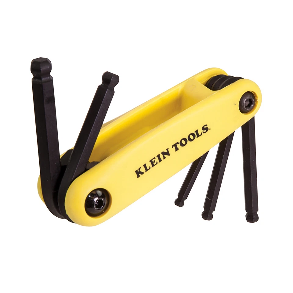 Klein Tools 70571 Grip-It® Ball End Hex Set, 5-Key, SAE Sizes - Image 3 of 4