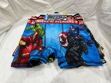 Marvel Avengers Boys Athletic Boxer Briefs Moisture Wicking Soft 4-Pack U pick