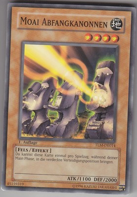 YU-GI-OH Moai Abfangkanonnen Common TLM-DE014