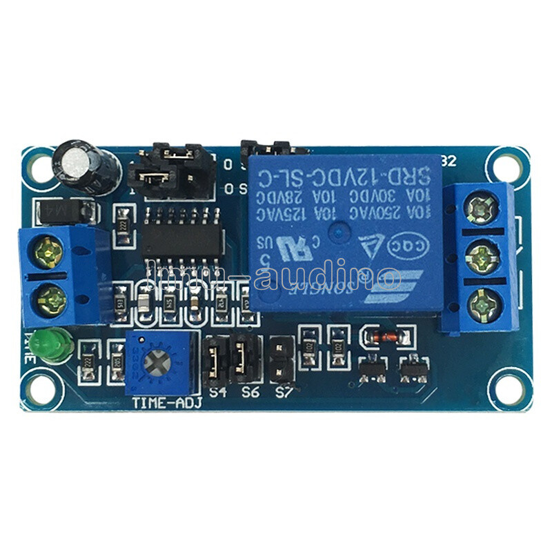 Delay Relay DC 12V Delay Turn on/Delay Turn off Timer Switch Module