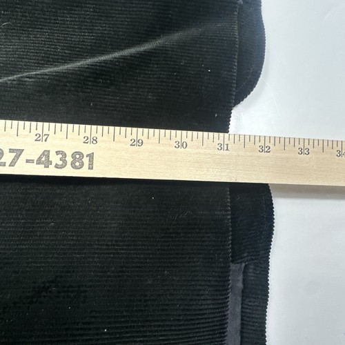 VINTAGE Polo Ralph Lauren blazer uomo taglia 44R nero velluto a coste giacca cappotto sportivo - Foto 11 di 11