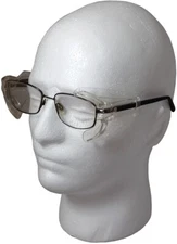 B22 Safety Glass Side Shields with Clear Lens