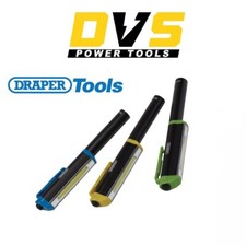 Draper 3W COB LED Aluminium Pocket Torch Batteries Included 28353 RANDOM COLOUR