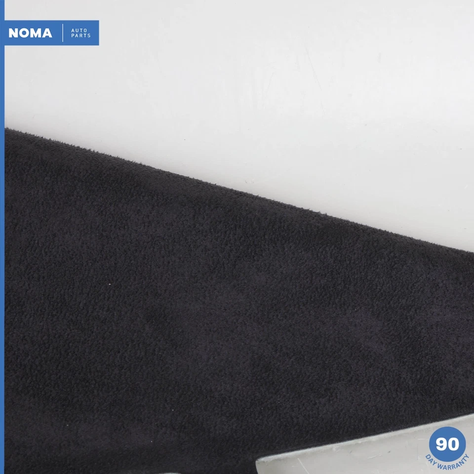 09-15 Jaguar X250 XF XFR panel de ajuste de pilar C superior trasero derecho negro OEM Foto 3 de 4