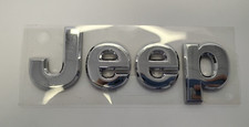 2007-2018 Jeep Wrangler Patriot Compass Jeep Chrome Letters Oem 5116491aa 2007-2018 Jeep Wrangler Patriot Compass Jeep Chrome Letters Oem 5116491aa