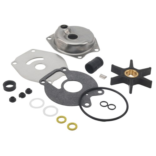 Outboard Water Pump Impeller Service Kit for Mercury 9.9 15 18 20 25 HP Engine - Picture 6 of 10