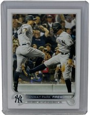 2022 Topps Fenway Park Fireworks New York Yankees Baseball Card #399
