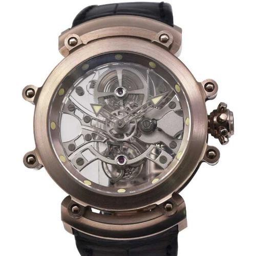 BVLGARI  -  Gerald Genta Tourbillon Sapphire in White Gold 