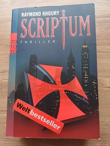 Konvolut 7 x Thriller - gut bis sehr gut - SCRIPTUM, ILLUMINATI und andere