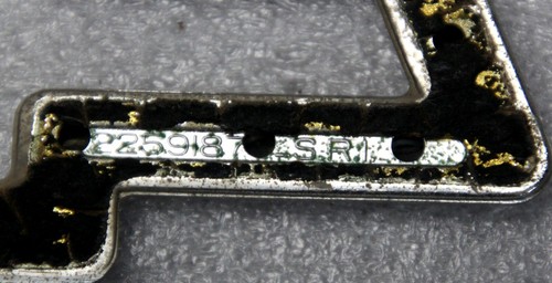 CHEVROLET CAVALIER REAR BLUE EMBLEM LOGO BADGE SIGN 95 96 97 98 99 - Bild 3 von 3