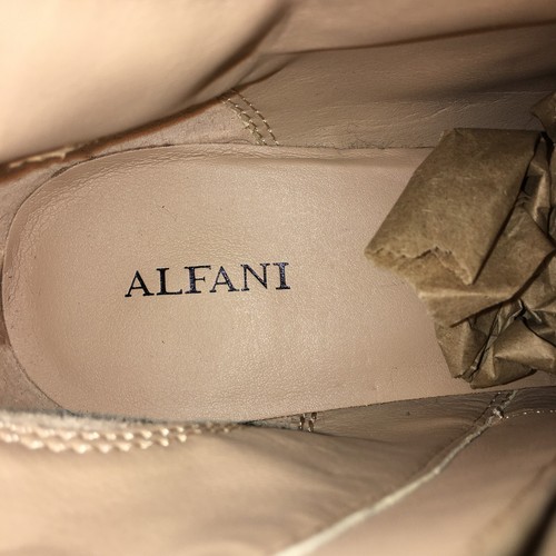 Botas Alfani para mujer 7 M Sicilia con cremallera lateral al tobillo gris tacones gamuza informales - Imagen 19 de 22