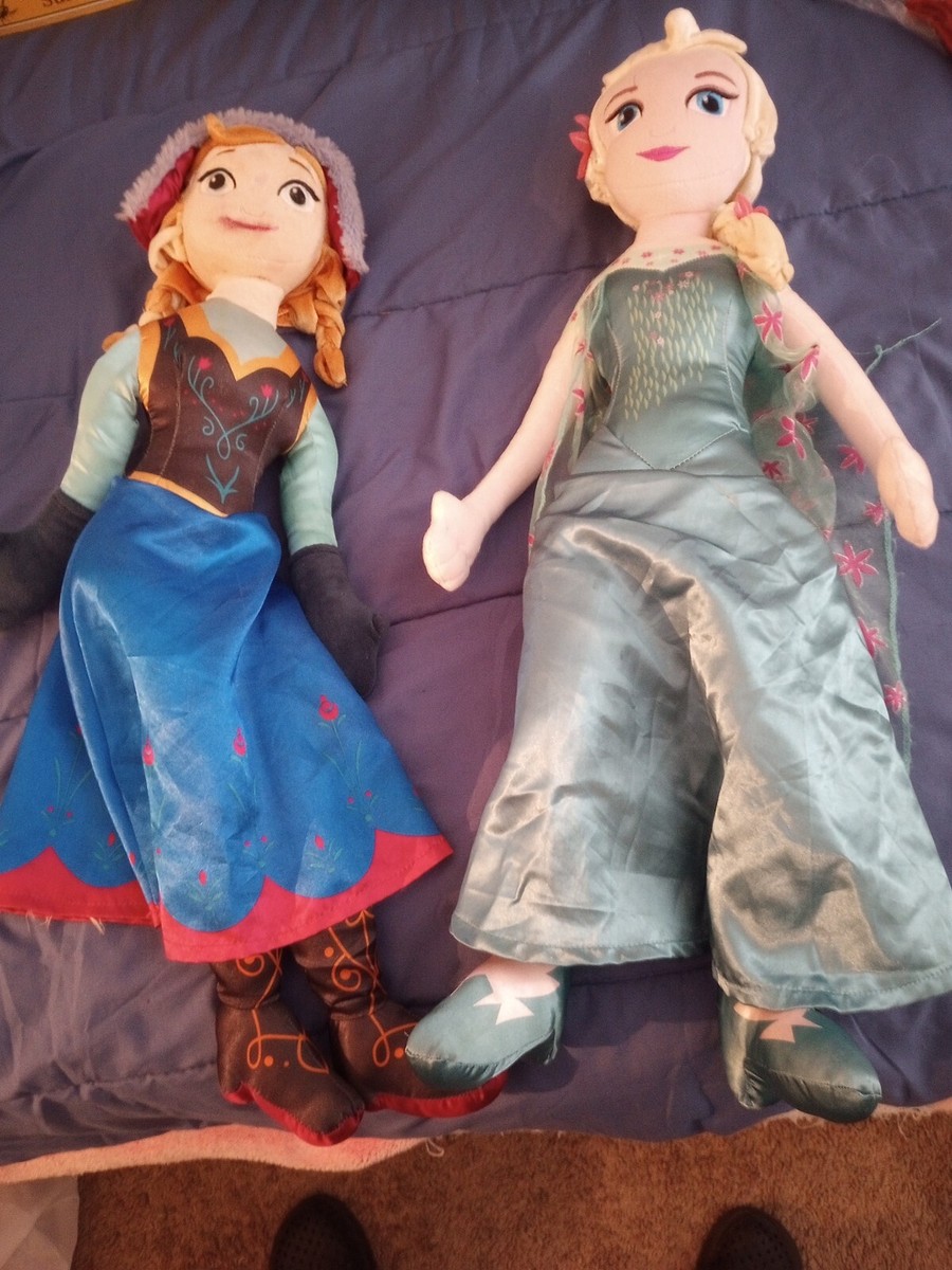 Princess Elsa And Anna Life Size Anna Doll Frozen Giant Elsa Soft