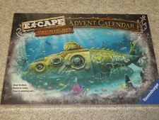 Escape Advent Calendar: The Sunken Submarine (like Exit) Escape Room Board Game