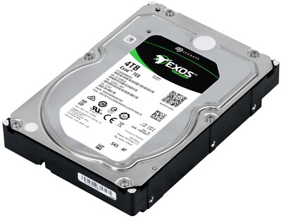 FESTPLATTE SEAGATE EXOS 7E8 ST4000NM0255 4TB 7.2K 128MB SAS-3 3.5''