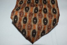 J. Z. Richards Extra Long Geometric Multi-Color All Silk Tie Made in America