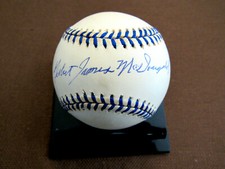 GIL MCDOUGALD 5X WSC NEW YORK YANKEES SIGNED AUTO VINTAGE JOE D. BASEBALL JSA  