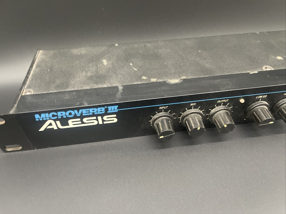 Alesis Microverb III 16 Bit Digital Reverb DELAY 256 Alesis Microverb III 16 Bit Digital Reverb DELAY 256