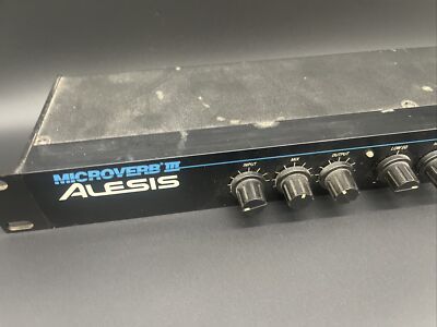 Alesis Microverb III 16 Bit Digital Reverb DELAY 256 Programs No