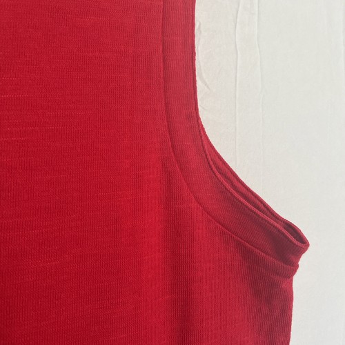 Liz Claiborne Dress Woman’s Size XLT Red Short Sleeve - Picture 9 of 10