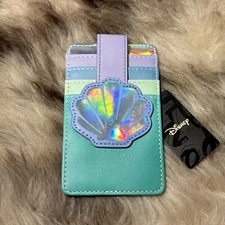 NWT Buckle Down Disney Cardholder - Shell - Little Mermaid