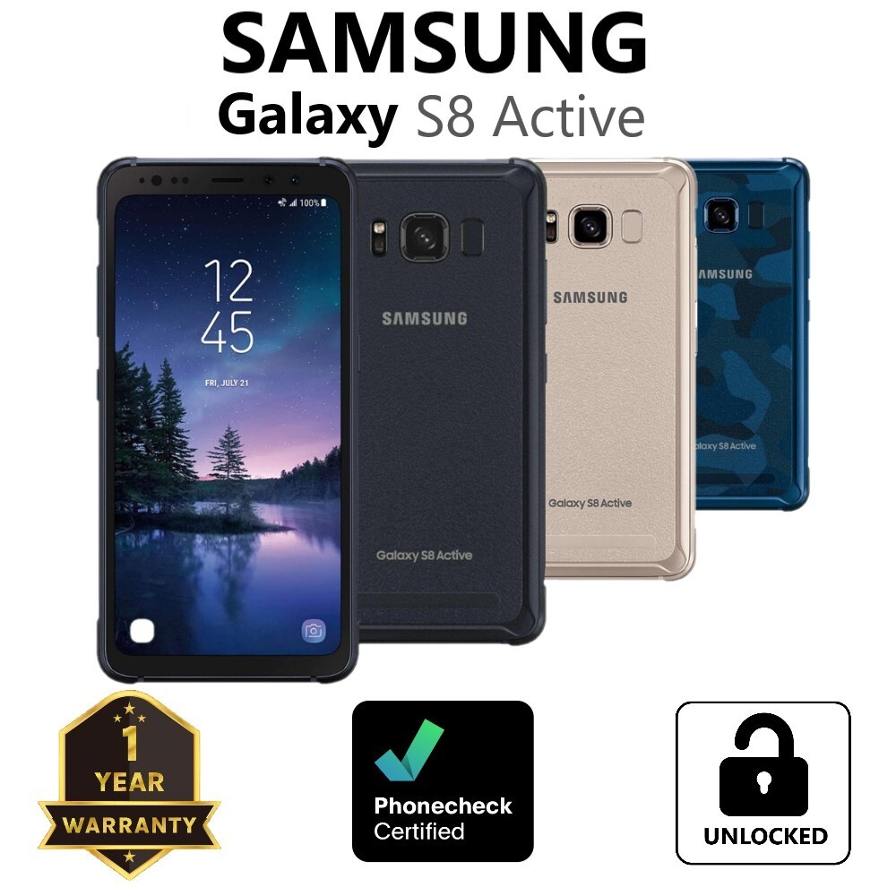 Samsung Galaxy S8 Active SM-G892A 64GB (ATT Unlocked) android