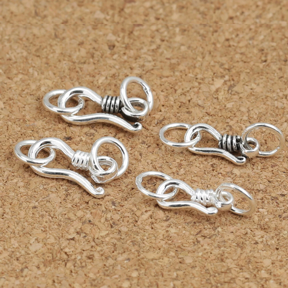 10 pcs S hook lock for DIY necklace/bracelet