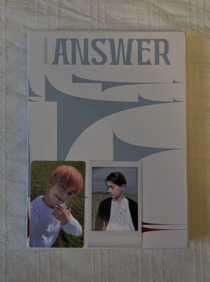 ENHYPEN answer album with JAY polaroid & SUNOO PC