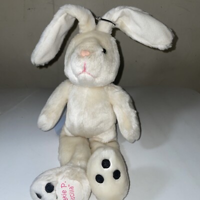 Tweakie P. Bunny Phebe Phillips Plush Stuffed Off White Priscilla 12''