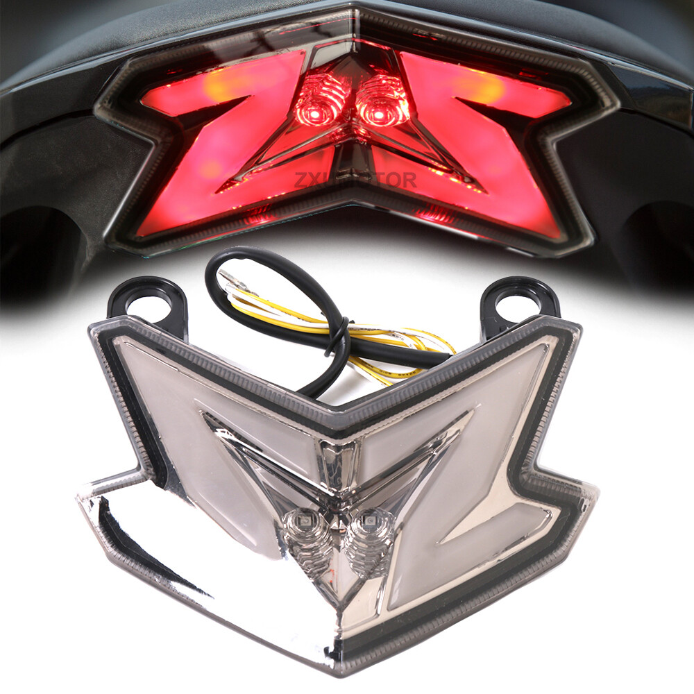 Integrated LED Tail Light With Turn Signal & Brake – Fits Kawasaki