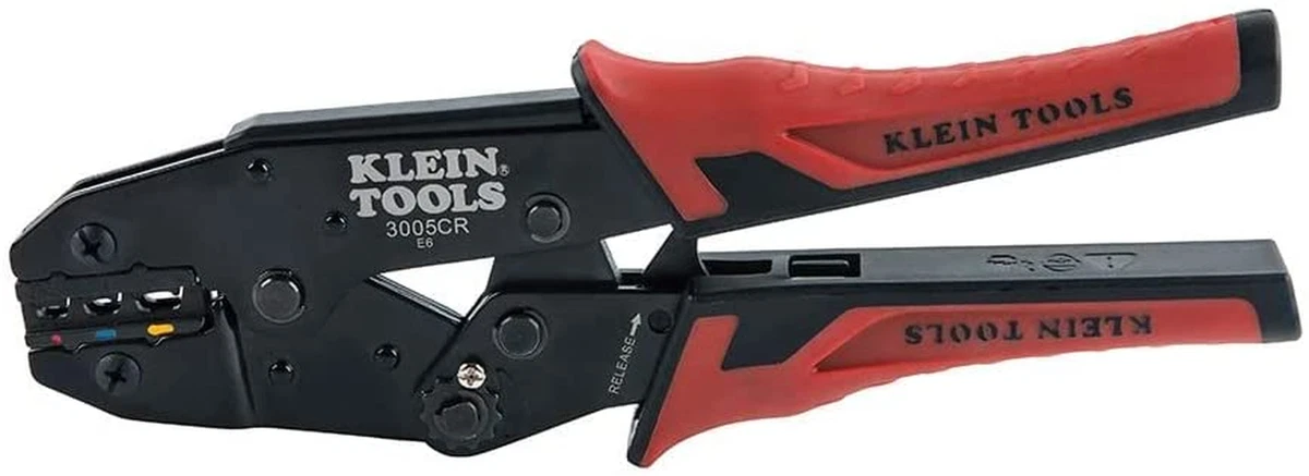 3005CR Ratcheting Crimper 10 22 AWG Insulated Terminals eBay