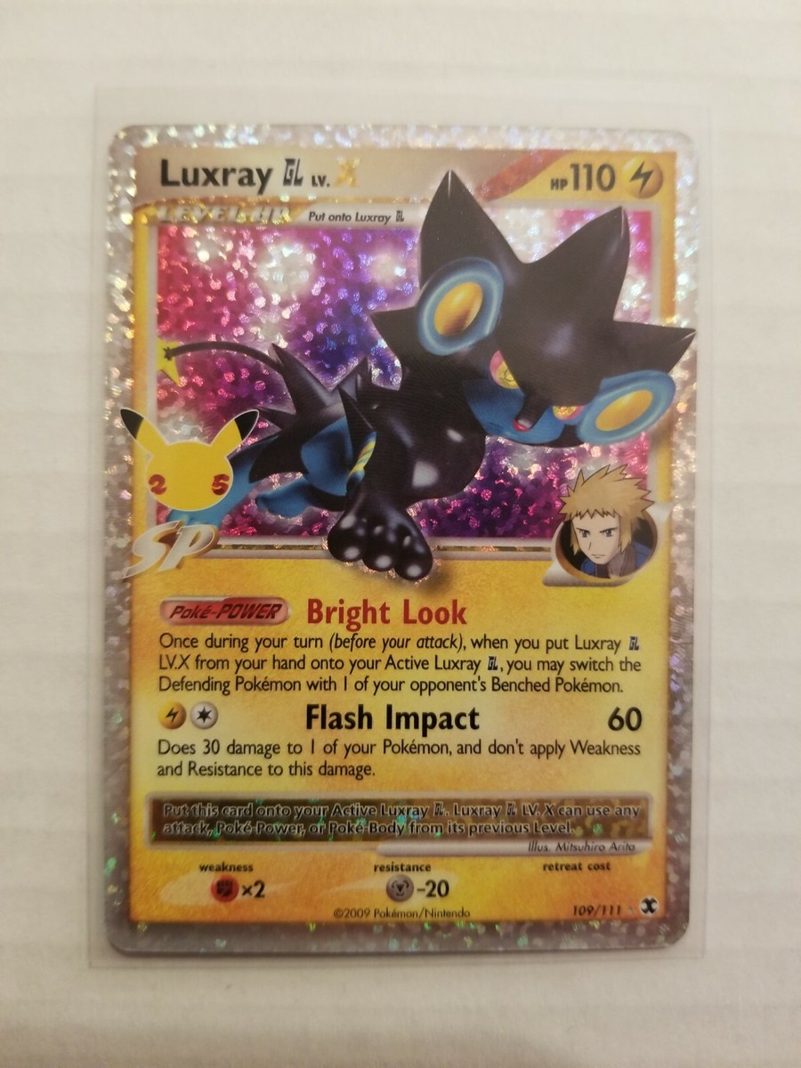 Pokemon Celebrations 25th Anniversary Luxray LV. X 109/111 - FREE