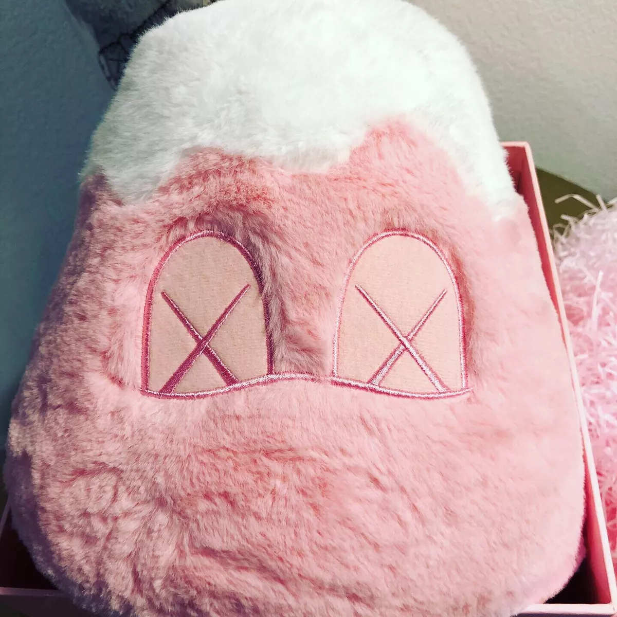Kaws Holiday Japan Mt. Fuji Plush (Pink) super limited NEW and In Hand!