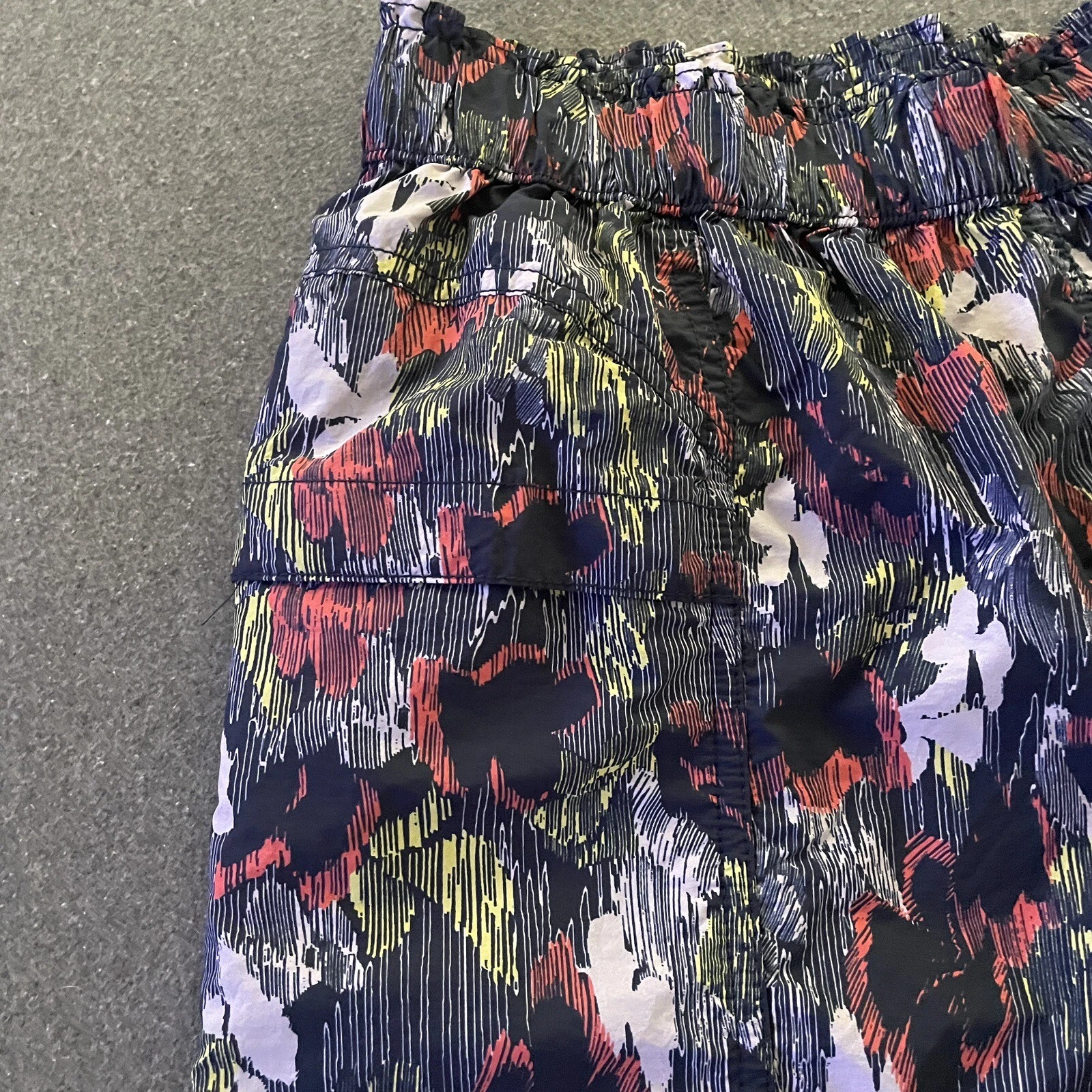free-people-movement in the wild nylon printed shorts